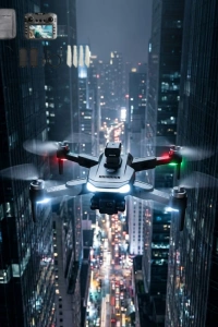 Uzaktan Kontrollü 4K Drone Akıllı Uçuş Modları ve Geniş Açılı Kamera Özellikli