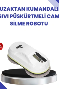 Uzaktan Kumandalı Akıllı Cam ve Pencere Temizleme Robotu