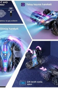 Uzaktan Kumandalı Akrobat Araba