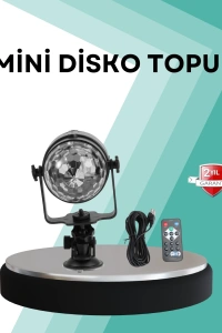 Uzaktan Kumandalı RGB Disko Projektör Işığı