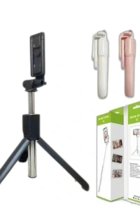 Uzaktan Kumandalı Tripod Özellikli Selfie Çubuğu