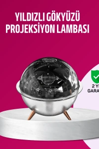Uzay Temalı Projeksiyonlu Nemlendirici USB Güçlü Gece Lambası