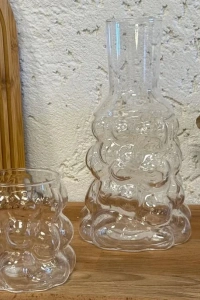 Üzüm Desenli Başucu Sürahisi