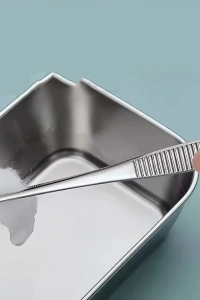 Uzun 30 cm Çelik Cımbız - Akvaryum Maşası