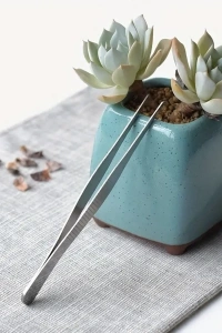 Uzun 30 cm Çelik Cımbız - Akvaryum Maşası