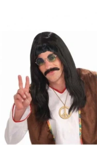 Uzun Barış Manço Peruğu ve Bıyığı