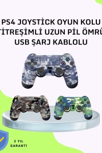 Uzun Pil Ömürlü Oyun Kolu – USB ile Hızlı Şarj Desteği