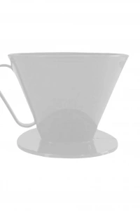 V60 Dripper Filtre Kahve Demleme Aparatı - Beyaz