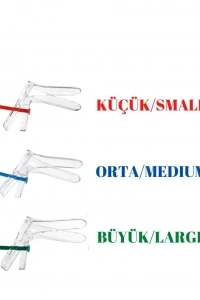 Vaginal Speculum S/M/L - Vajinal Spekülüm 3lü Paket