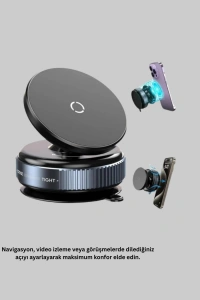 Vakumlu Manyetik Araç İçi Telefon Standı