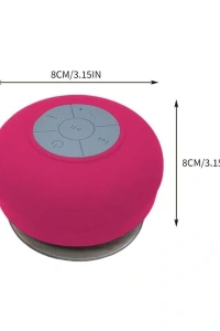 Vakumlu Su Geçirmez Bluetoothlu Mini Duş Hoparlörü