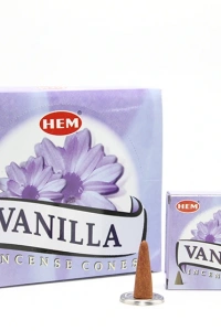 Vanilla Aromalı Konik Tütsü