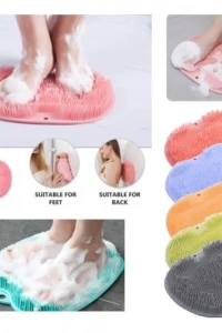 Vantuzlu Banyo Sırt Fırçası ve Masaj Matı