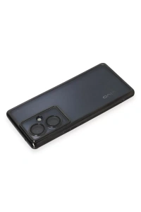 Vivo V29 Lite Kılıf Lensli Silikon - Siyah