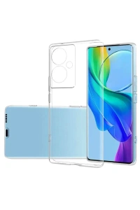Vivo V29 Lite Kılıf Lüx Şeffaf Silikon