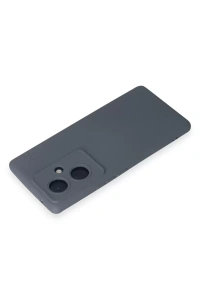Vivo V29 Lite Kılıf Nano içi Kadife Silikon - Gri