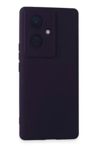 Vivo V29 Lite Kılıf Nano içi Kadife Silikon - Mor