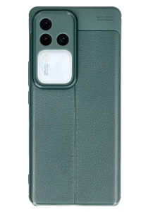 Vivo V30 5G Kılıf Auto Focus Kapak - Koyu Yeşil