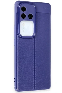 Vivo V30 5G Kılıf Auto Focus Kapak - Lacivert