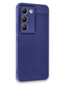 Vivo V30 Lite 4G Kılıf Auto Focus Kapak - Lacivert