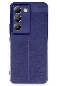 Vivo V30 Lite 4G Kılıf Auto Focus Kapak - Lacivert