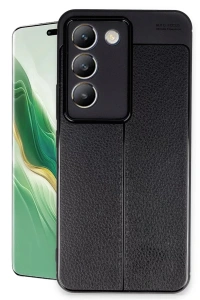 Vivo V30 Lite 4G Kılıf Auto Focus Kapak - Siyah