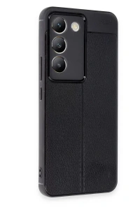 Vivo V30 Lite 4G Kılıf Auto Focus Kapak - Siyah