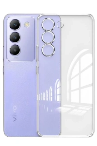 Vivo V30 Lite 4G Kılıf Lüx Şeffaf Silikon