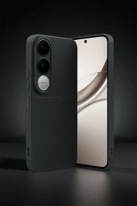 Vivo V50 Lite 4G Auto Focus Karbon Kapak - Gri