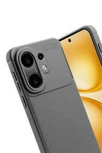 Vivo X200 FE Auto Focus Karbon Kapak -Gri