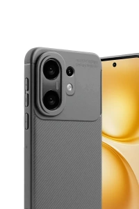 Vivo X200 FE Auto Focus Karbon Kapak -Gri