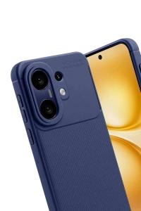 Vivo X200 FE Auto Focus Karbon Kapak - Lacivert