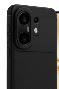 Vivo X200 FE Auto Focus Karbon Kapak - Siyah