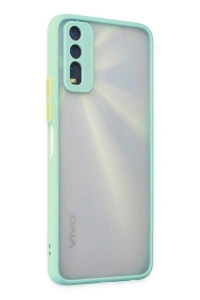 Vivo Y11S Kılıf Montreal Silikon Kapak - Turkuaz