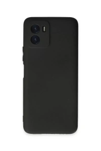 Vivo Y15S Kılıf First Silikon - Siyah