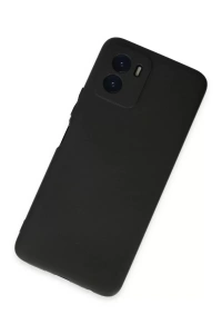 Vivo Y15S Kılıf First Silikon - Siyah