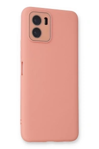 Vivo Y15S Kılıf Lansman Glass Kapak - Pembe