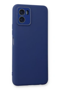 Vivo Y15S Kılıf Lansman Glass Kapak - Sky Blue