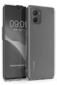 Vivo Y15S Kılıf Lüx Şeffaf Silikon