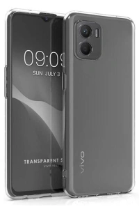 Vivo Y15S Kılıf Lüx Şeffaf Silikon