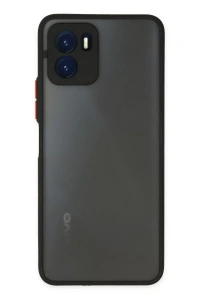 Vivo Y15S Kılıf Montreal Silikon Kapak - Siyah