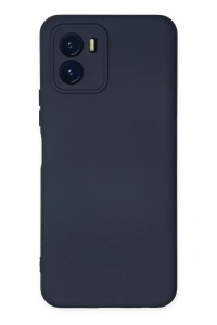Vivo Y15S Kılıf Nano içi Kadife Silikon - Lacivert