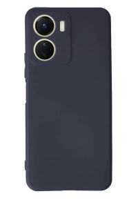 Vivo Y16 Kılıf First Silikon - Lacivert