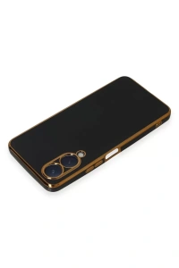Vivo Y17S Kılıf Volet Silikon - Siyah