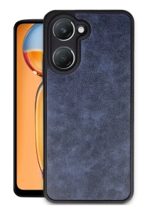 Vivo Y18 Kılıf Aras Deri Kapak - Lacivert