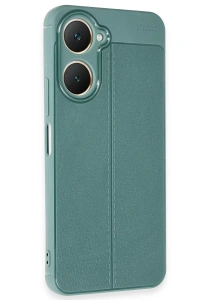Vivo Y18 Kılıf Auto Focus Kapak - Koyu Yeşil
