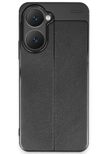 Vivo Y18 Kılıf Auto Focus Kapak - Siyah