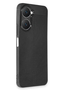 Vivo Y18 Kılıf Auto Focus Kapak - Siyah