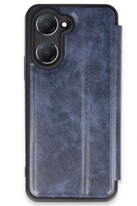 Vivo Y18 Kılıf Flip Cover - Lacivert