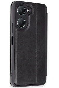 Vivo Y18 Kılıf Flip Cover - Siyah